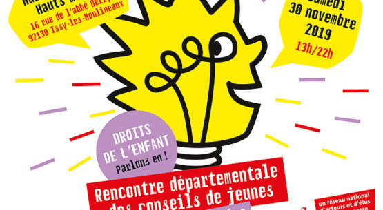 Le 30 novembre participez à la Rencontre départementale des Conseils des jeunes du 92