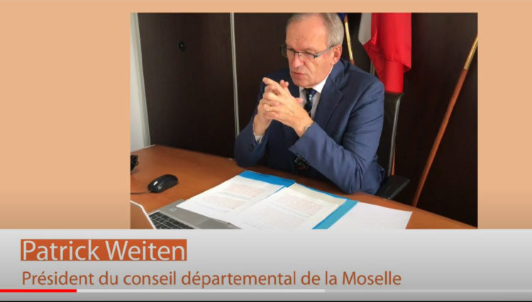 Interview de Patrick Weiten, président du Conseil départemental de la Moselle
