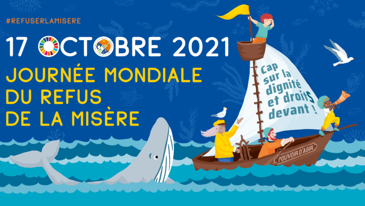 La Dynamique engagée dans la Journée mondiale du Refus de la misère 2021