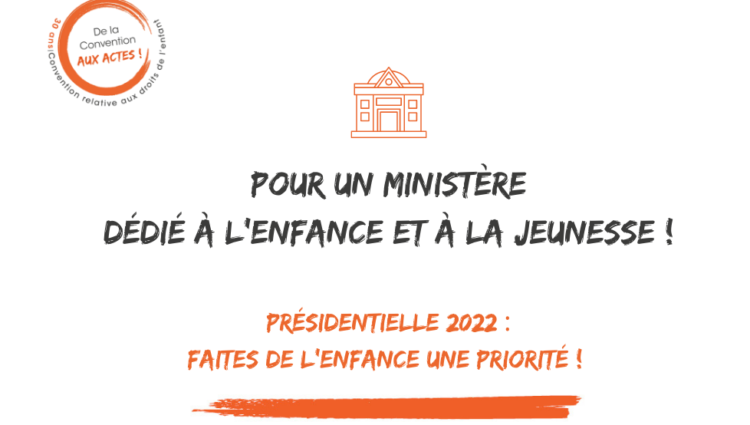 Candidat.e.s à la présidentielle, faites de l’enfance une priorité !