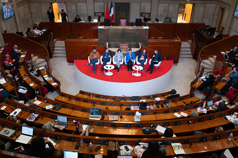 Evénement autour des droits de l'enfant au CESE avec la participation de jeunes aux tables rondes