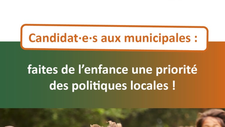 Communiqué de Presse: Municipales 2026 : La Dynamique pour les Droits des Enfants appelle les candidat·e·s à bâtir des « villes à hauteur d’enfant »